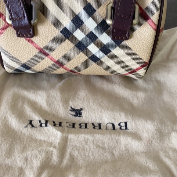 Burberry Mini Haymarket Check Boston - Picture 14 of 16